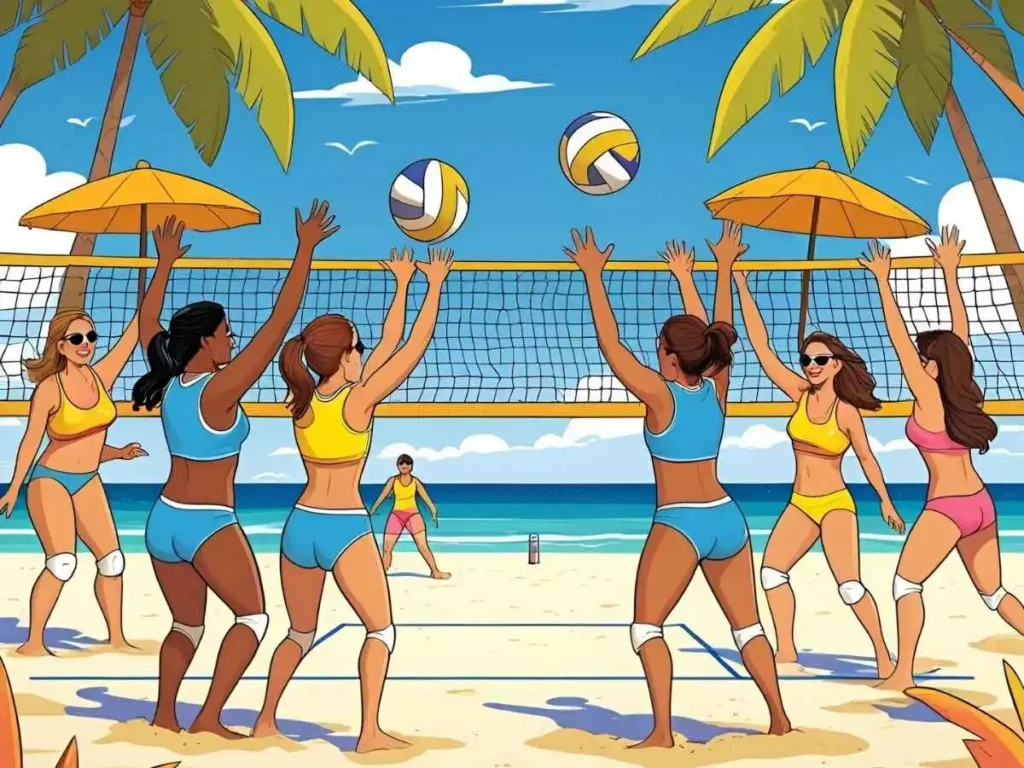 Beach Volleyball Puns