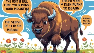 Bison Puns
