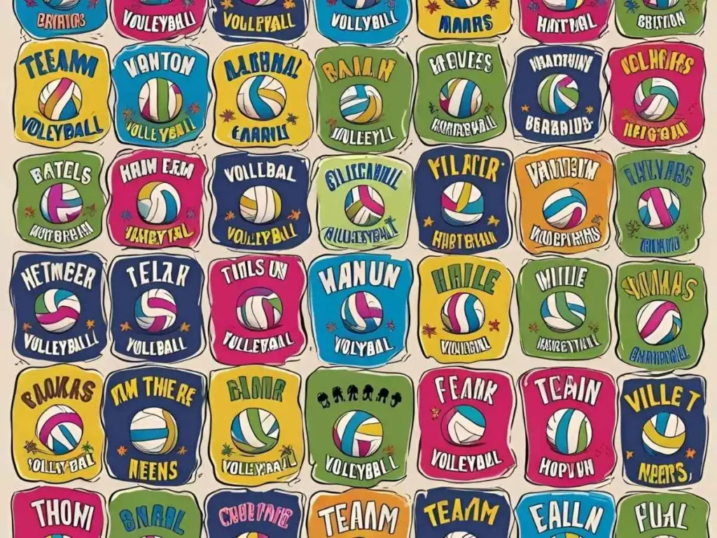Volleyball Puns Team Names