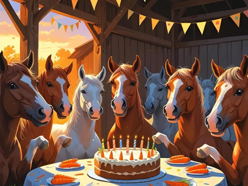 Birthday Horse Puns