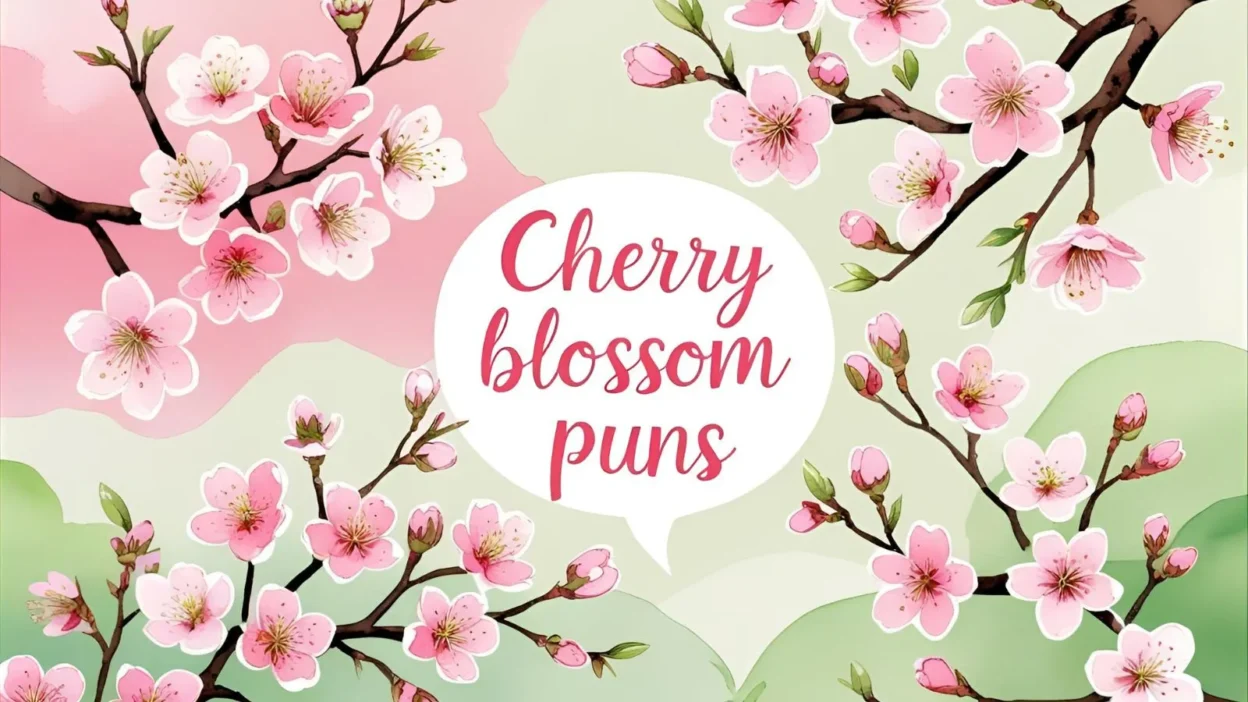 Cherry Blossom Puns