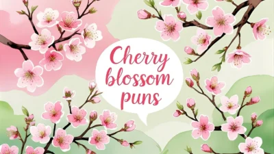 Cherry Blossom Puns