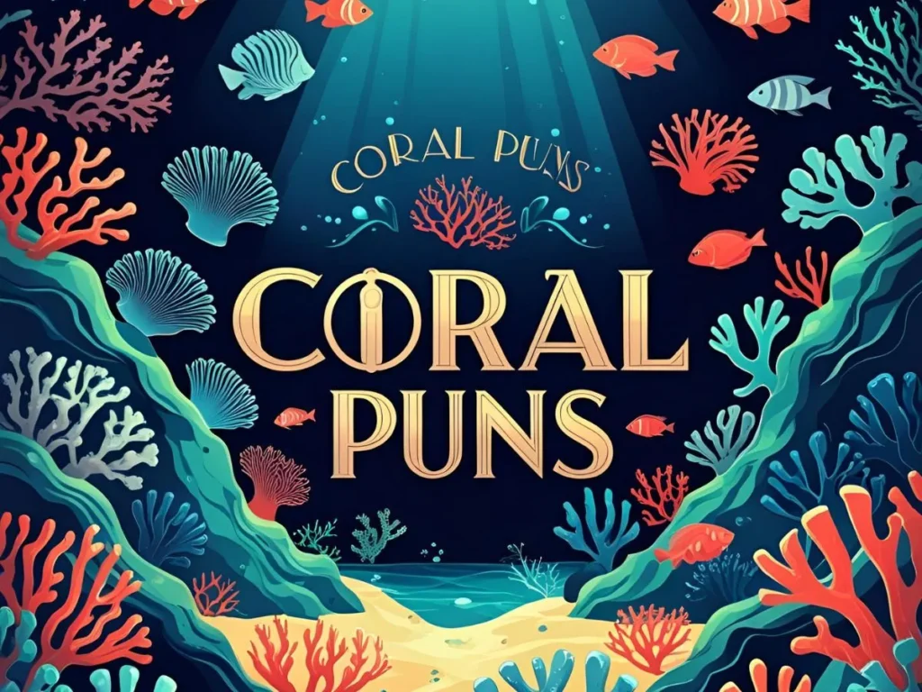  Coral Puns to Make You Reef-l Out 