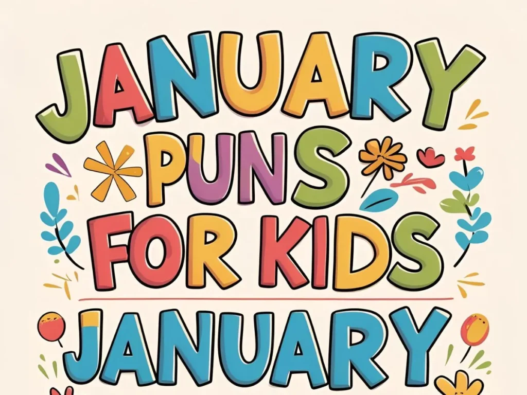January Puns for Kids