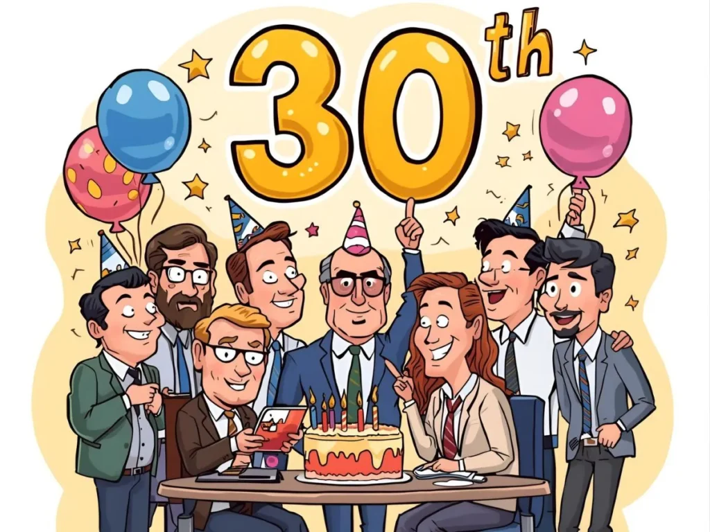 30th Birthday Work Jokes