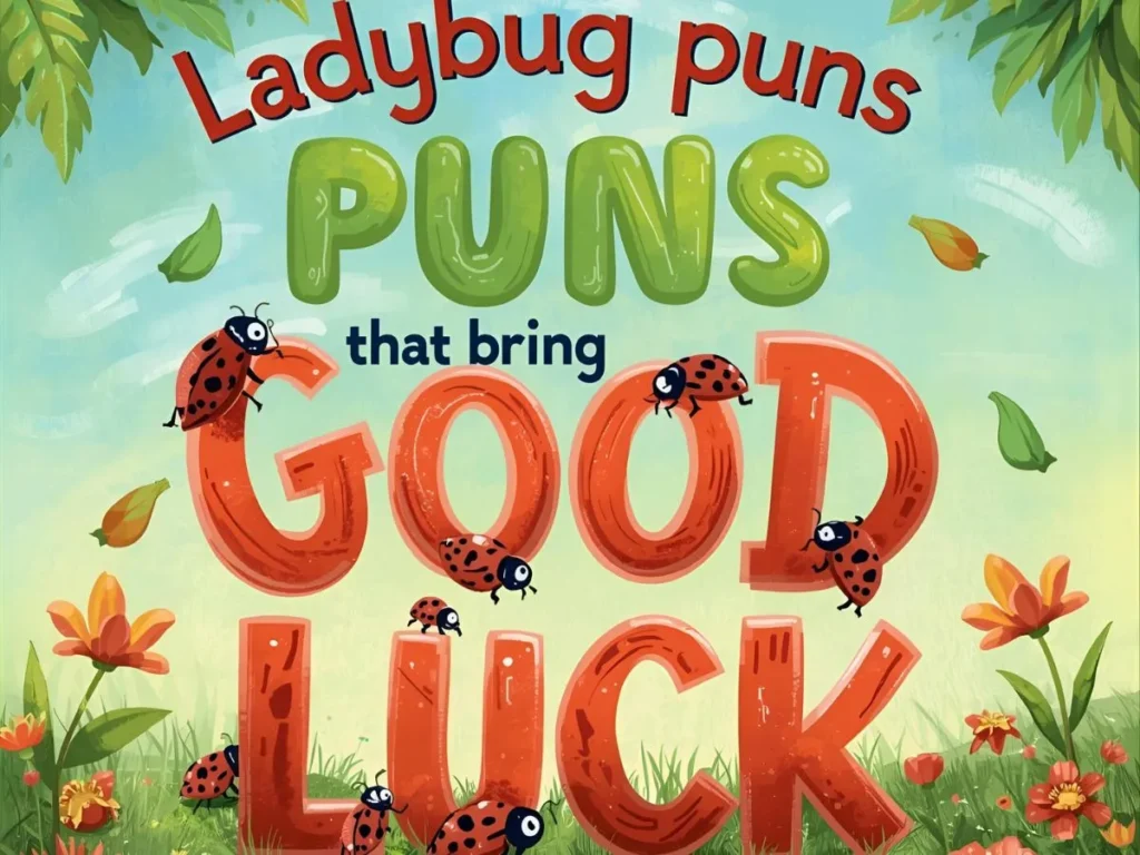 Ladybug Puns That Bring Good Luck