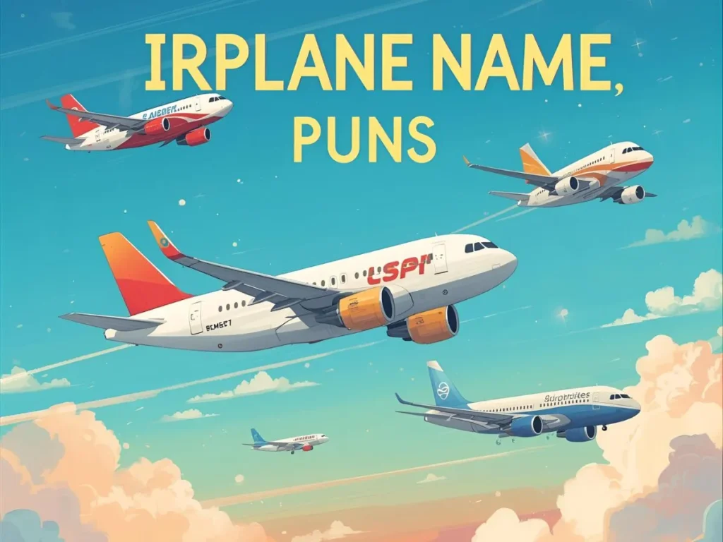 Airplane Name Puns