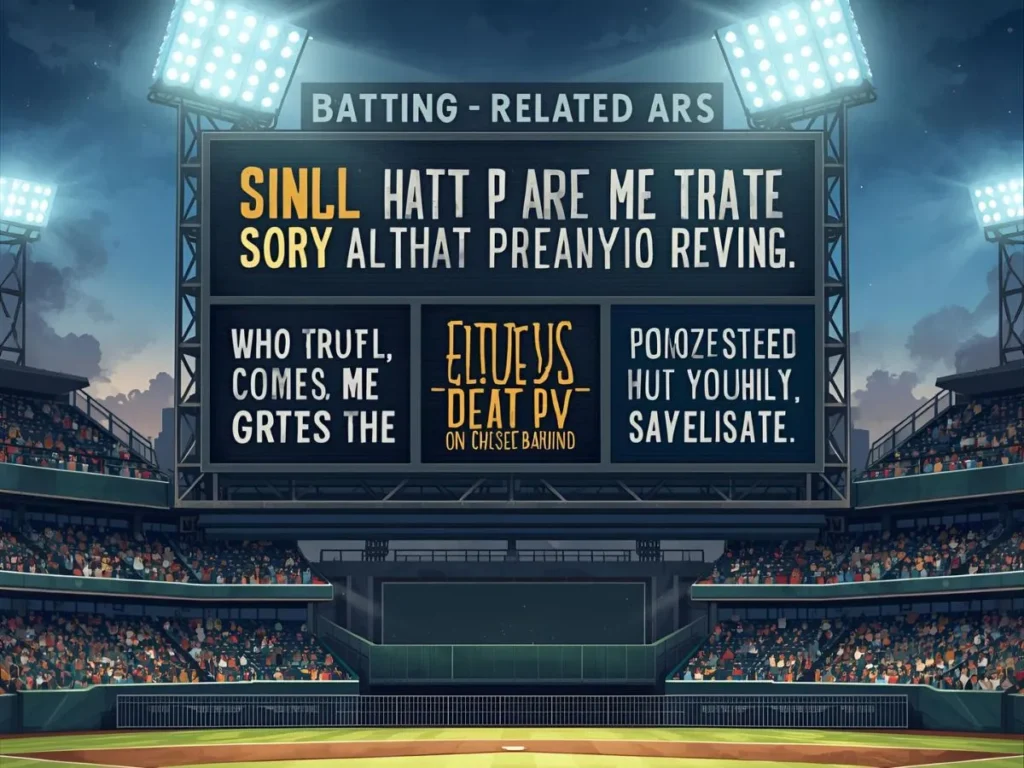 Batting-Related Puns