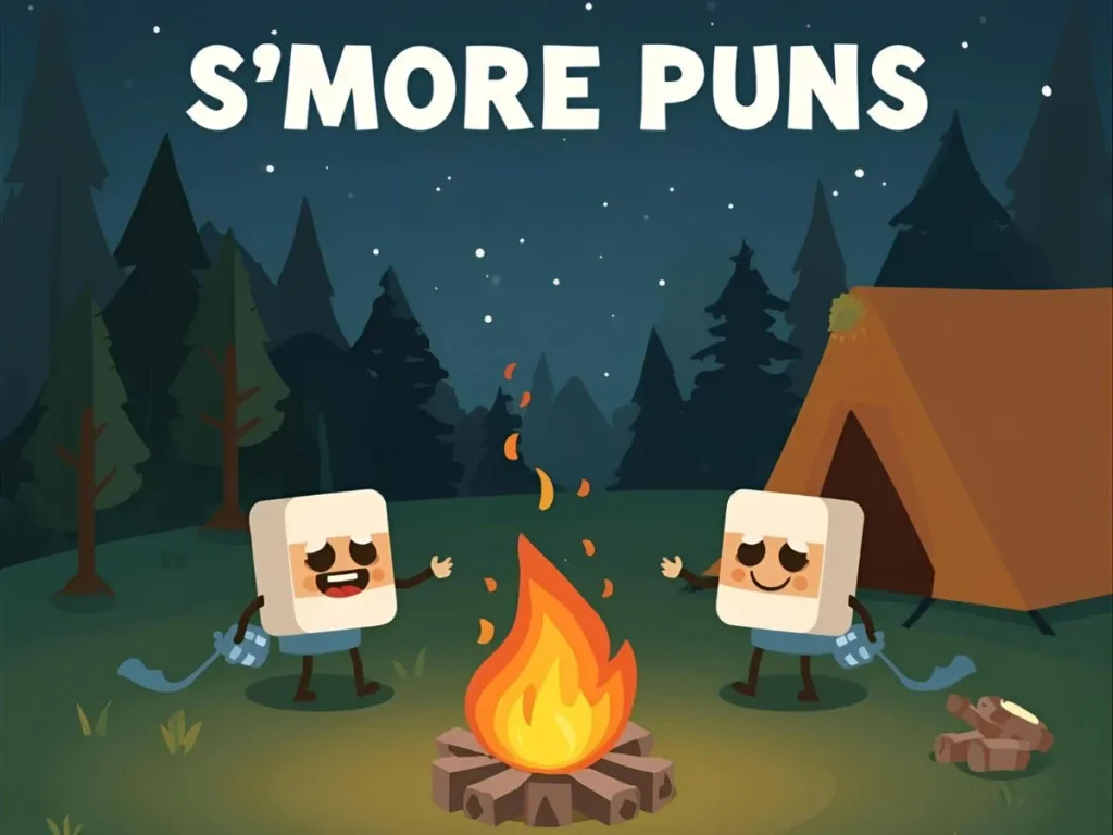 Camping S’more Puns