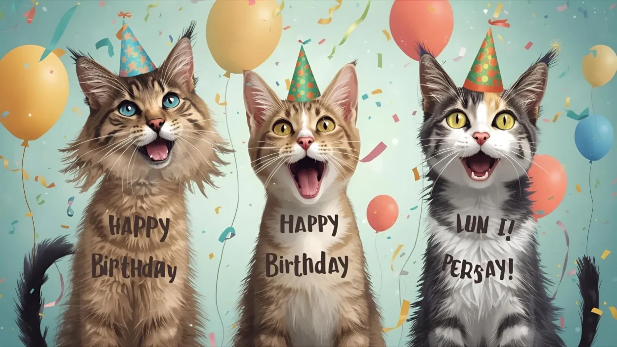Cat Birthday Puns