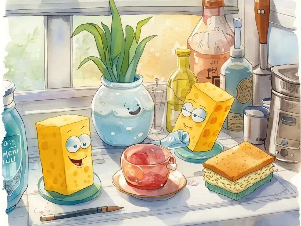 Cleaning Sponge Puns for Spotless Humor