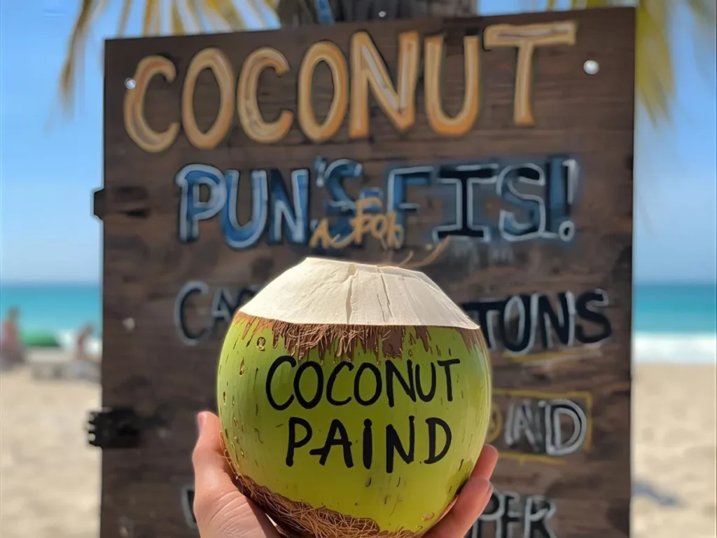 Coconut Puns for Instagram Captions