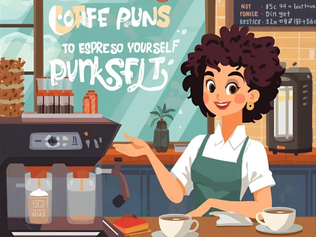 Coffee Puns to Espresso Yourself