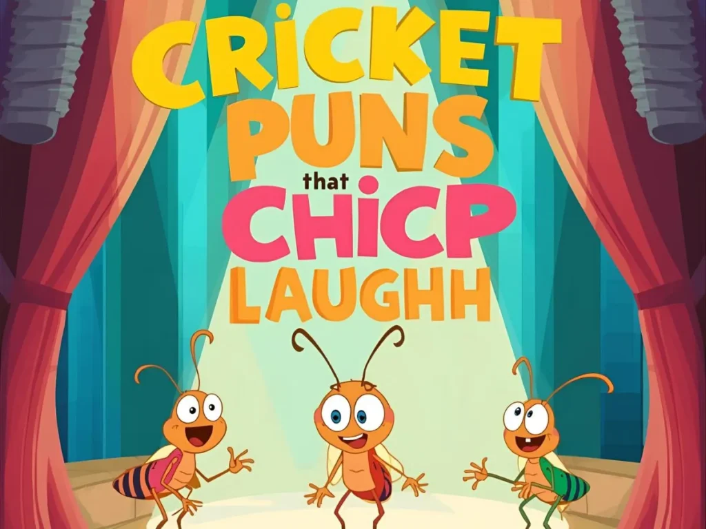 Cricket Puns That Chirp with Laughter
