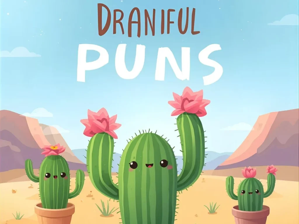 Cute Cactus Puns