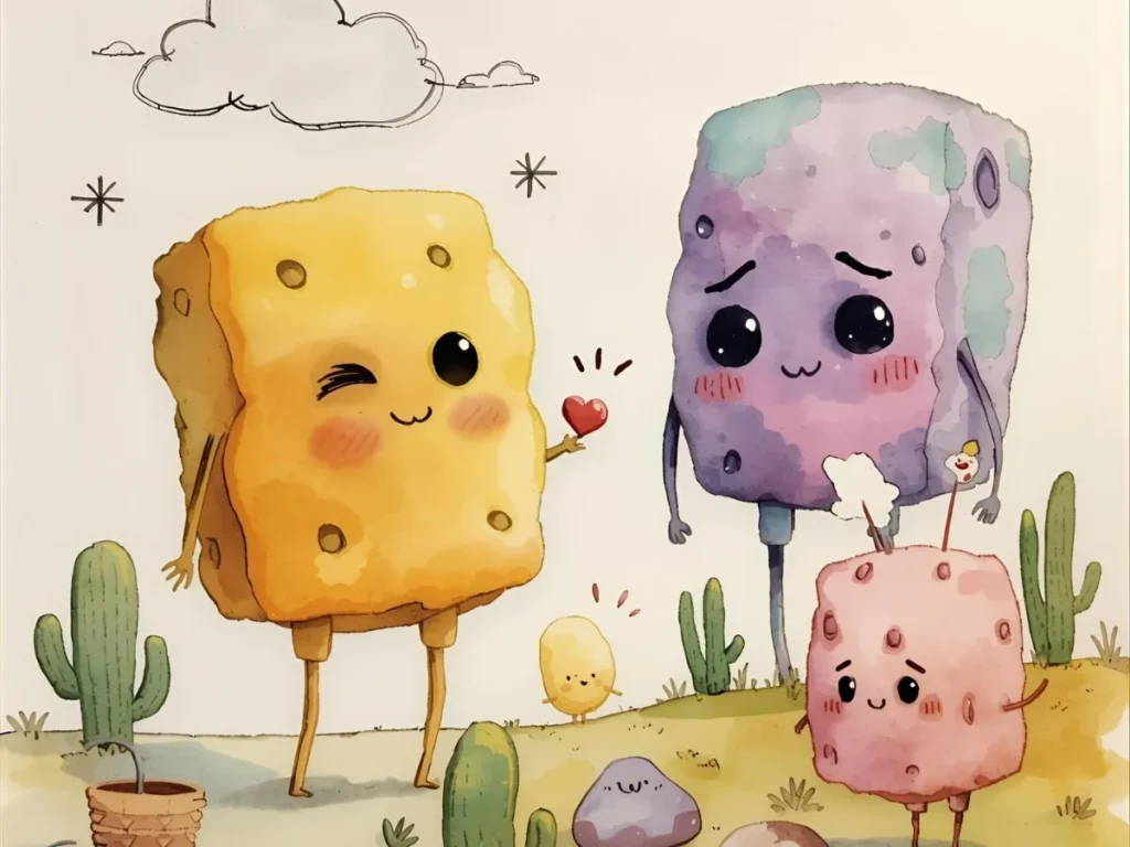 Cute Sponge Puns for Kids and Family