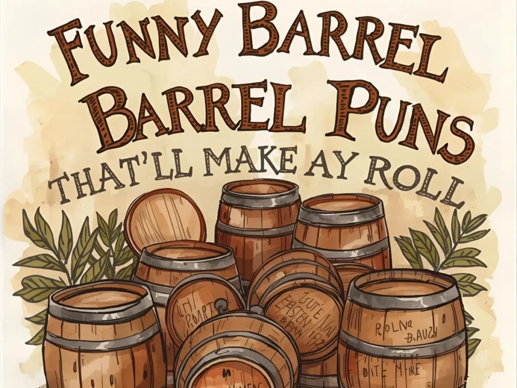 Funny Barrel Puns That’ll Make You Roll