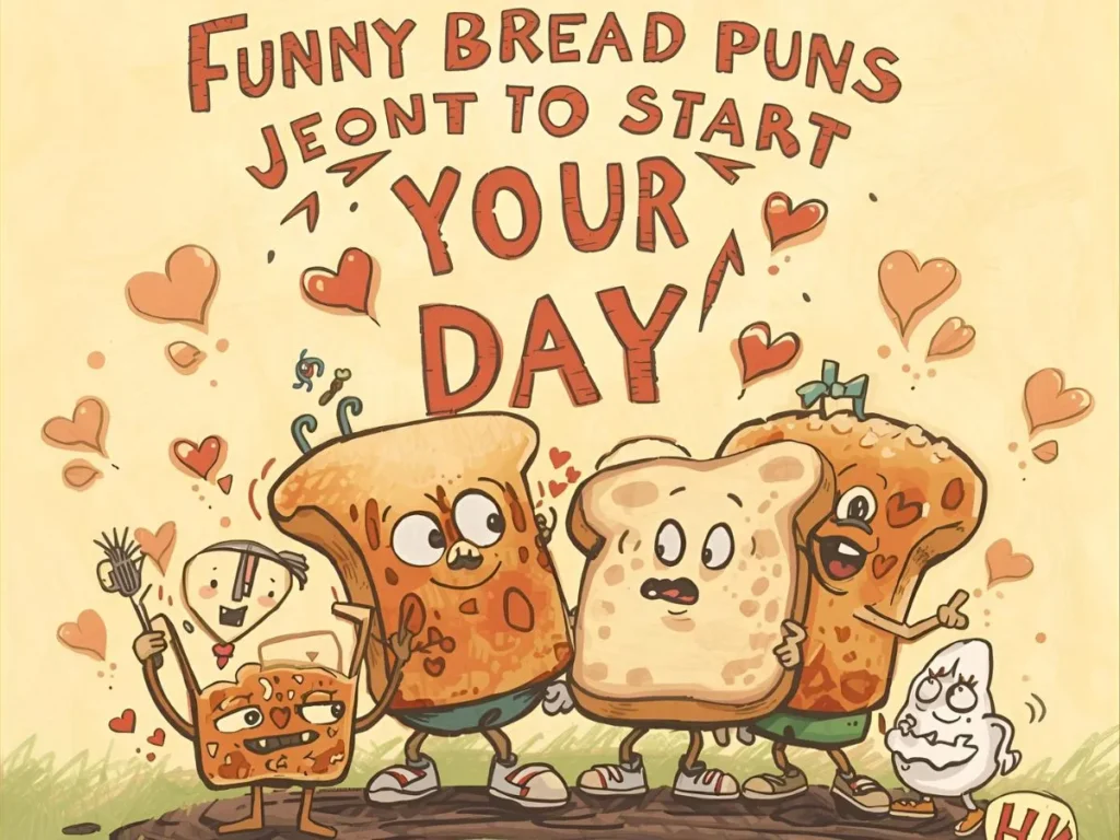 Funny Bread Puns to Start Your Day