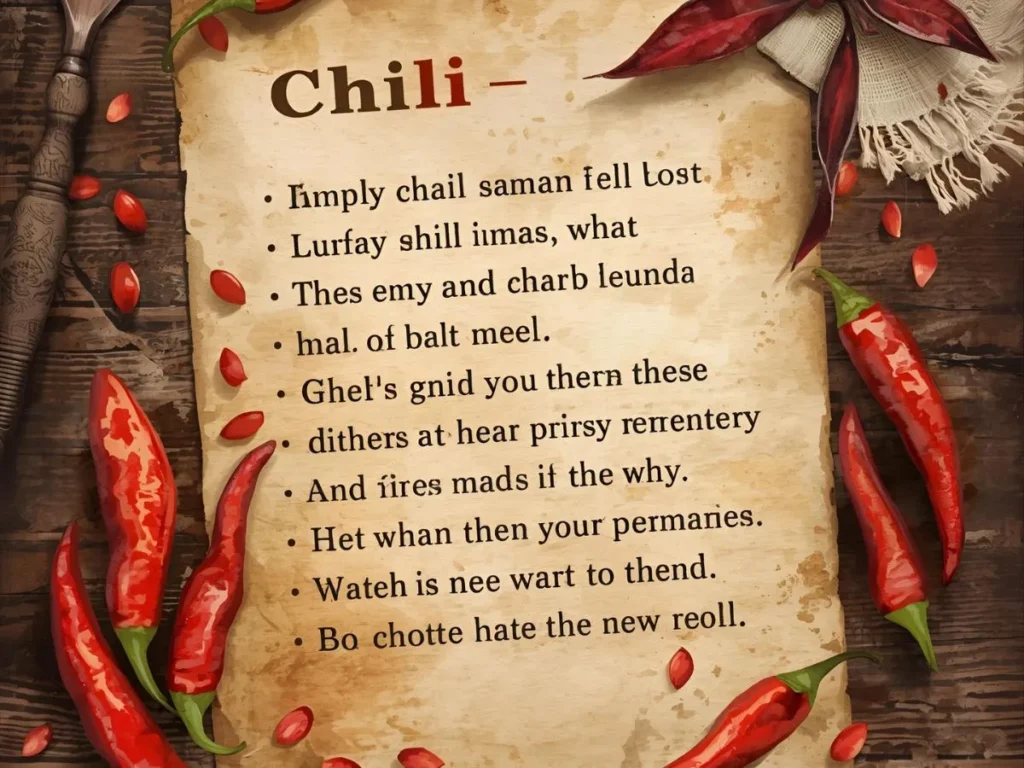 Funny Chili Puns
