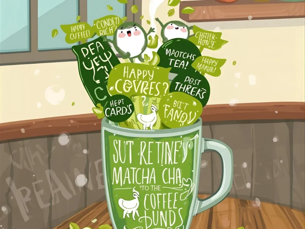 Funny Matcha Puns for Coffee Lovers