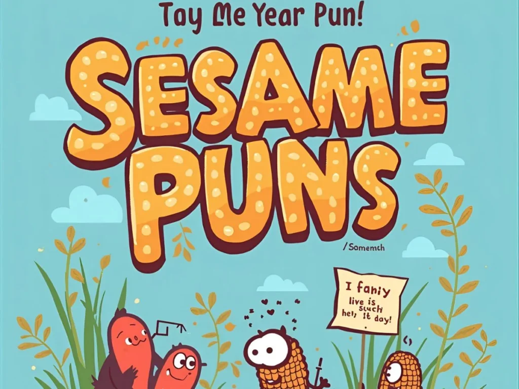 Funny Sesame Seed Puns