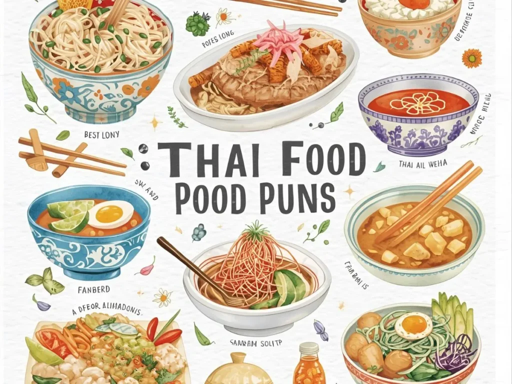 Funny Thai Food Puns