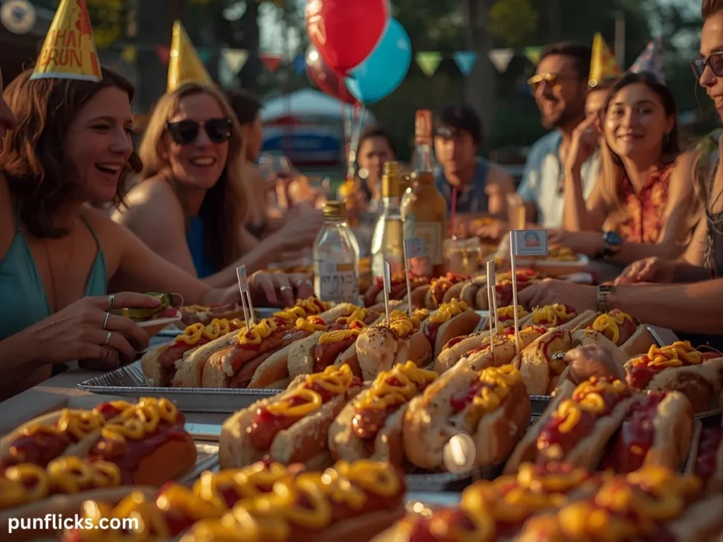 Hot Dog Party Puns