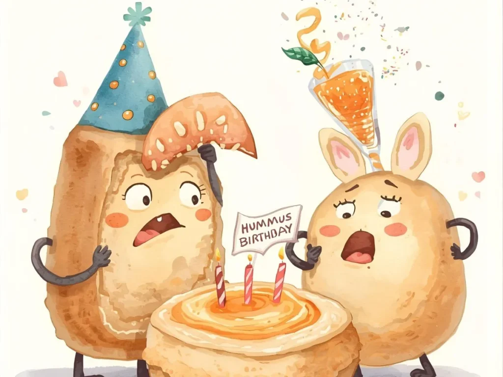 Hummus Birthday Puns
