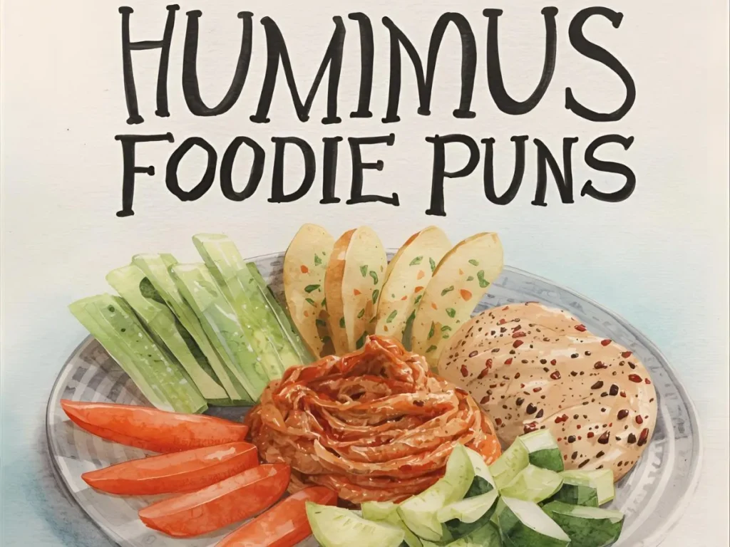 Hummus Foodie Puns