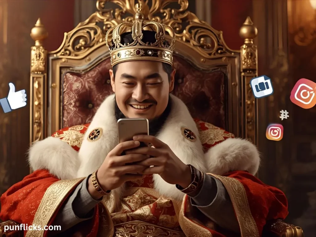 King Jokes for Instagram Captions