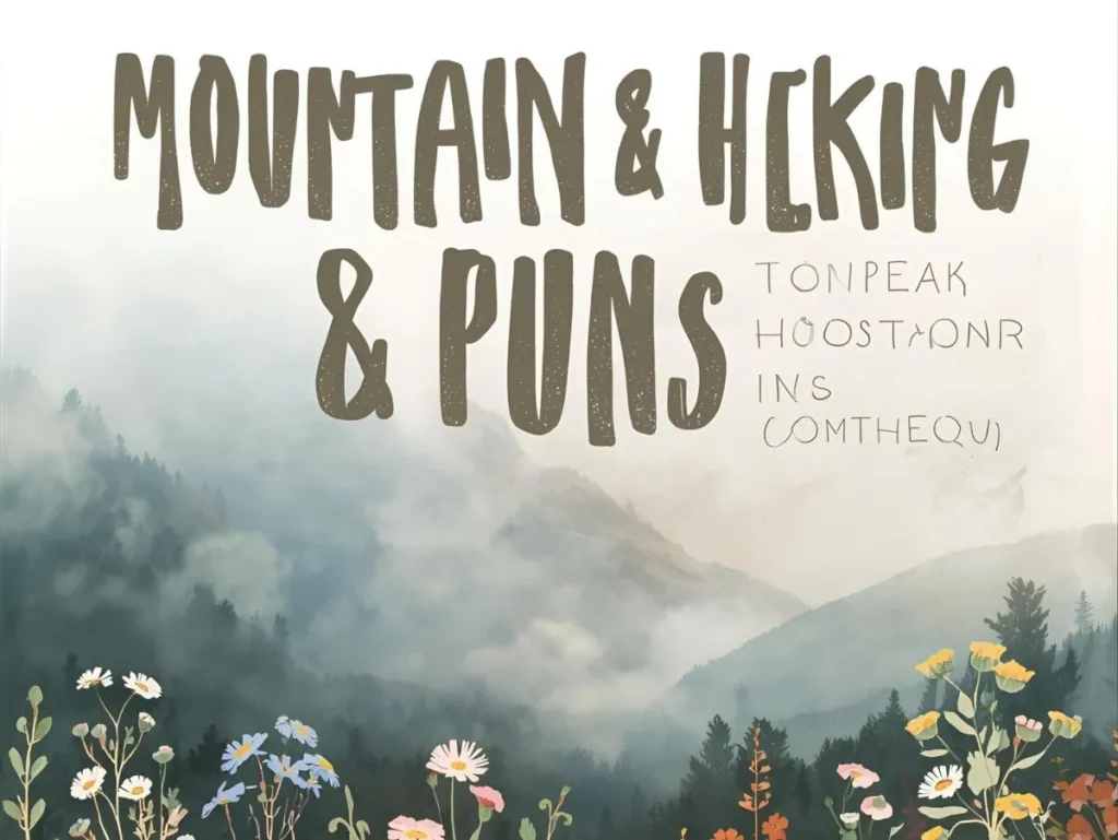 Mountain & Hiking Puns to Peak Your Interest