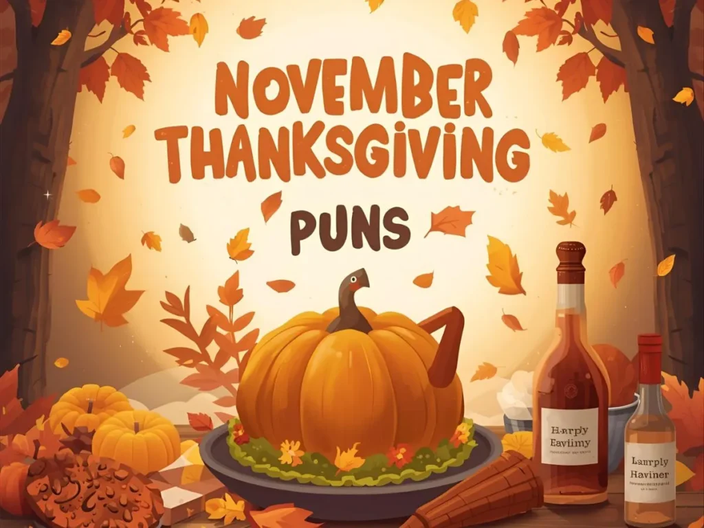 November Seasonal Holiday Puns