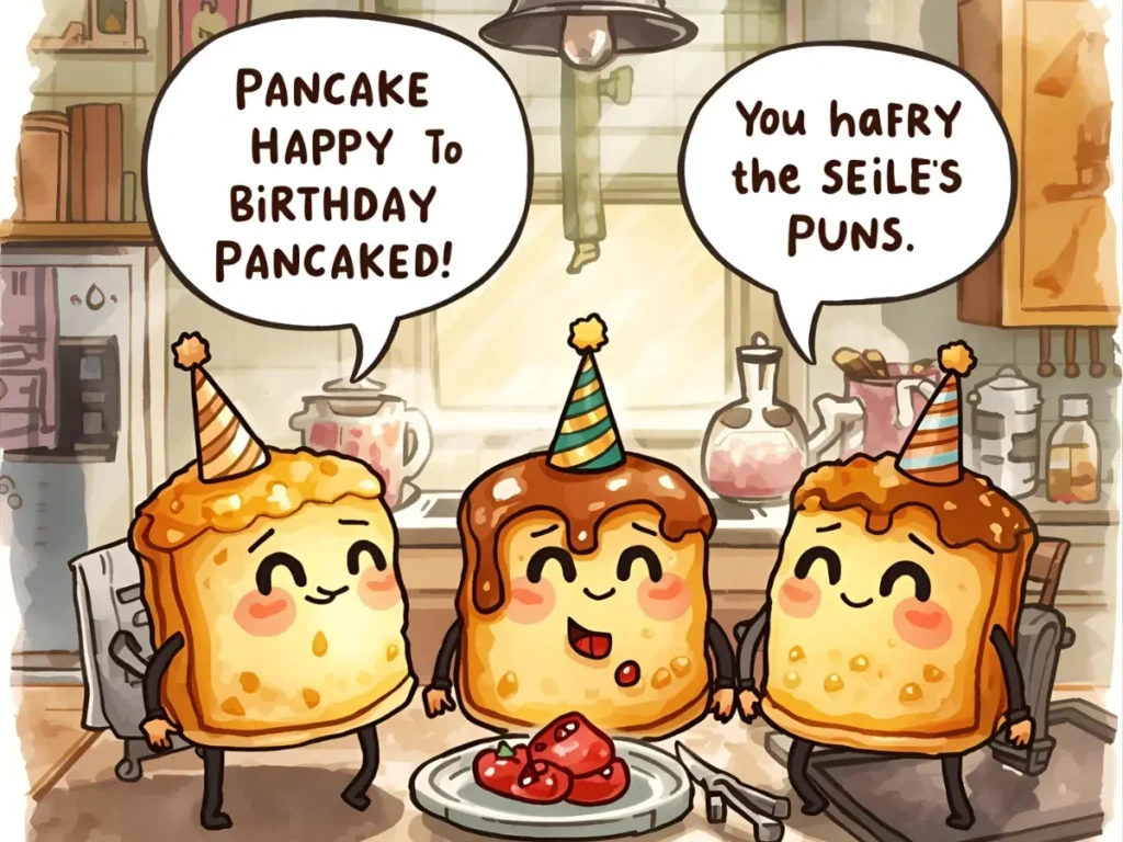 Pancake Birthday Puns