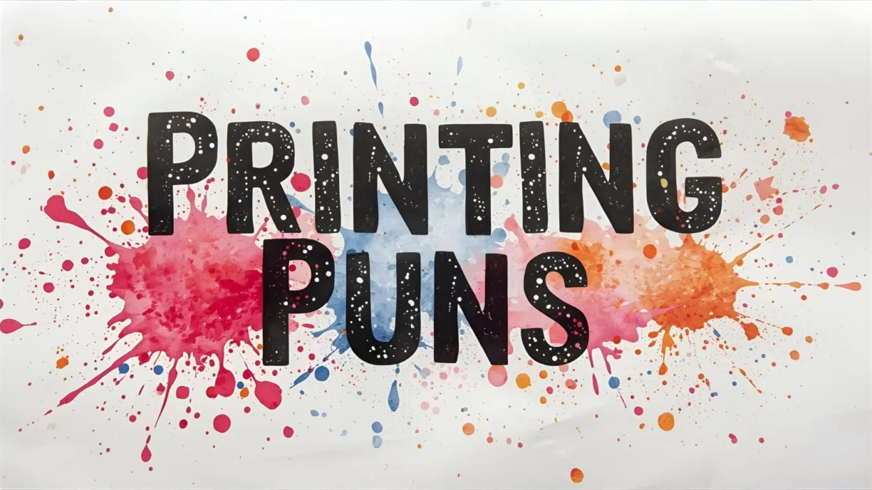 Printing Puns