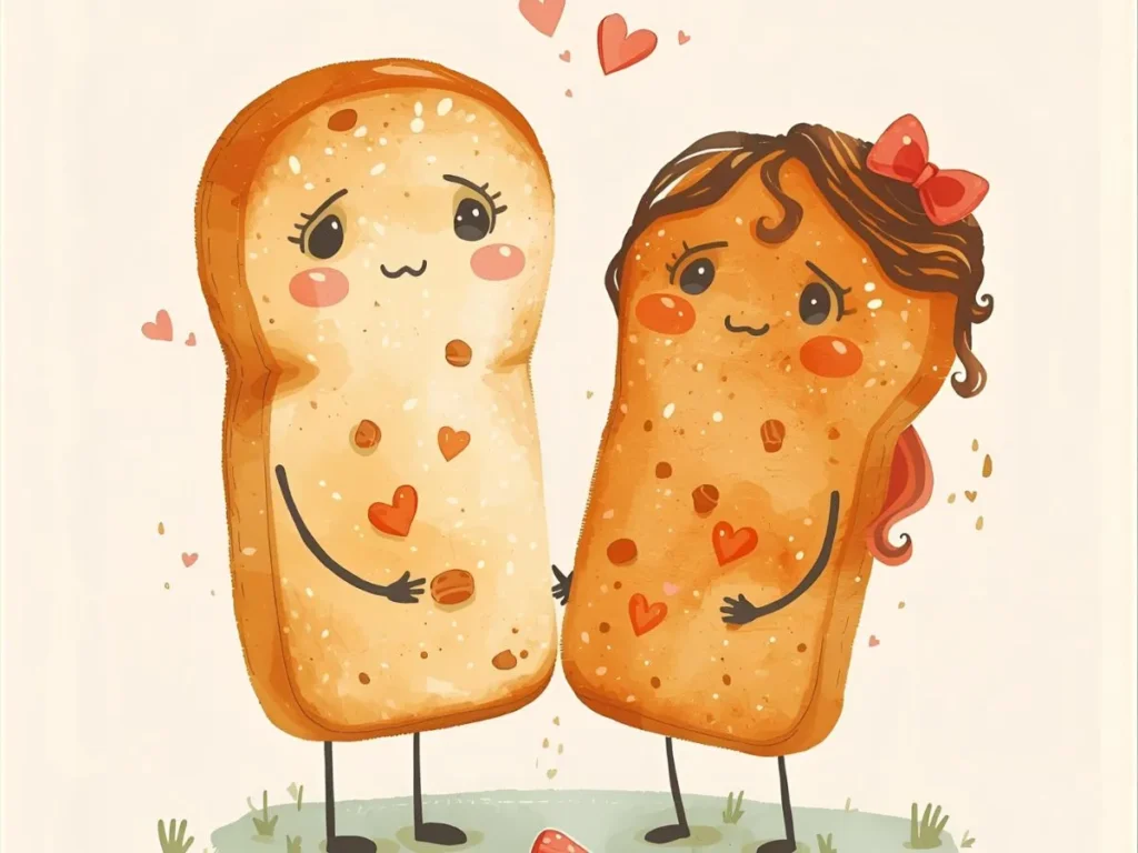 Romantic Bread Puns for Couples