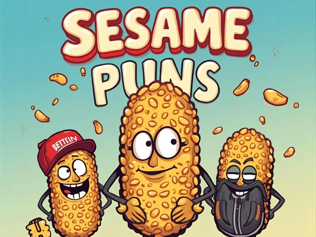 Sesame Snack Puns
