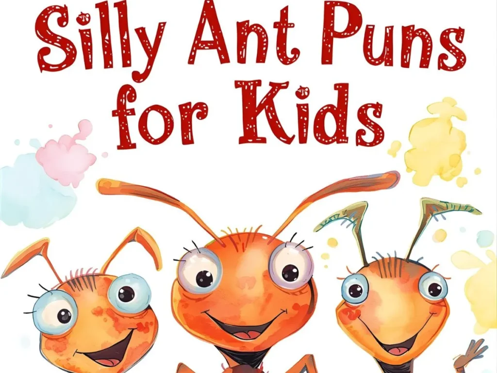 Silly Ant Puns for Kids