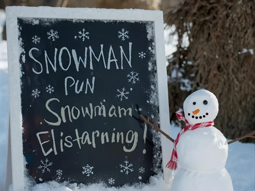Snowman Puns for Instagram Captions