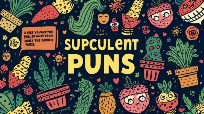 Succulent Puns