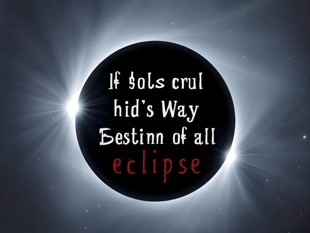 Total Solar Eclipse Puns