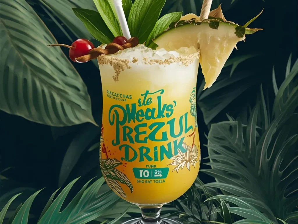 Tropical Drink Puns