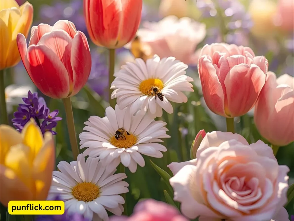 April Flower Puns