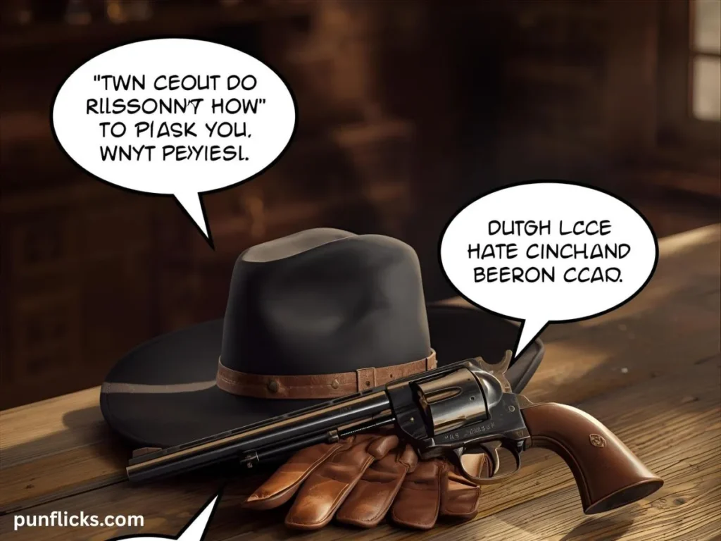 Cowboy Gun Puns