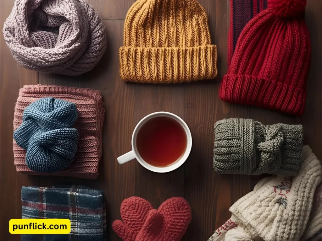 Cozy Winter Clothes Puns