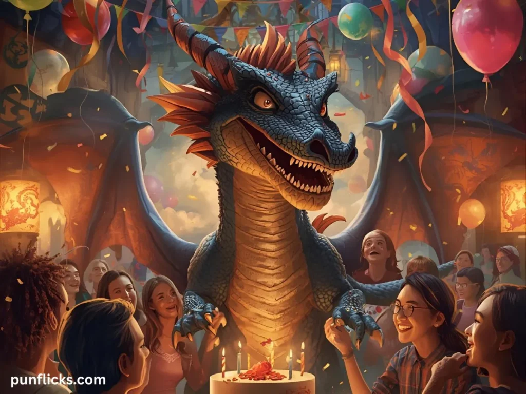 Dragon Puns for Parties & Celebrations