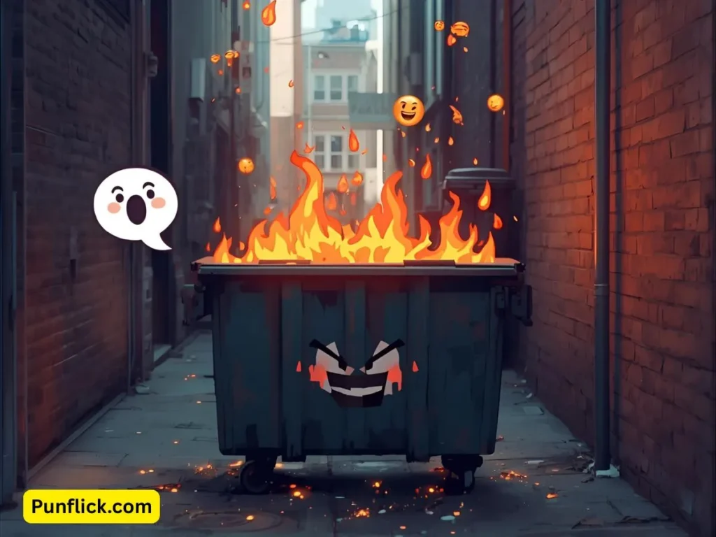 Dumpster Fire Puns