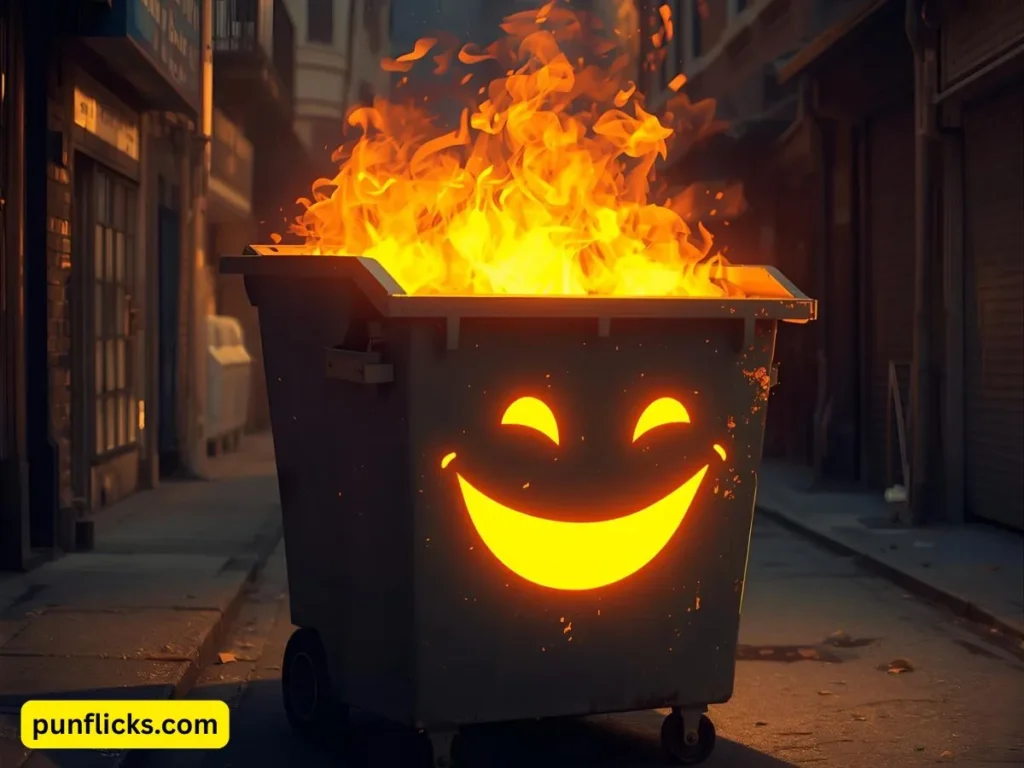Dumpster Puns