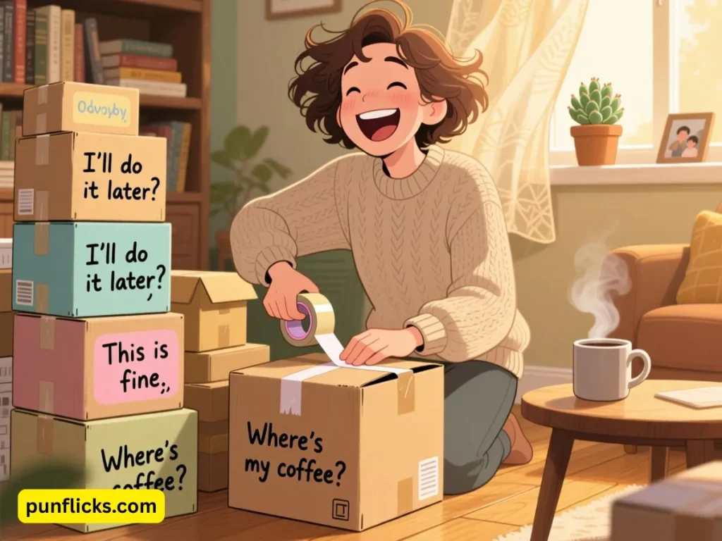 Funny Box Puns for Everyday Life