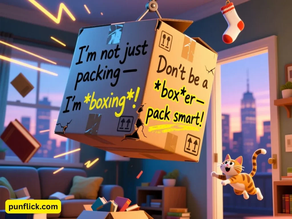 Moving Box Puns to Pack Your Day