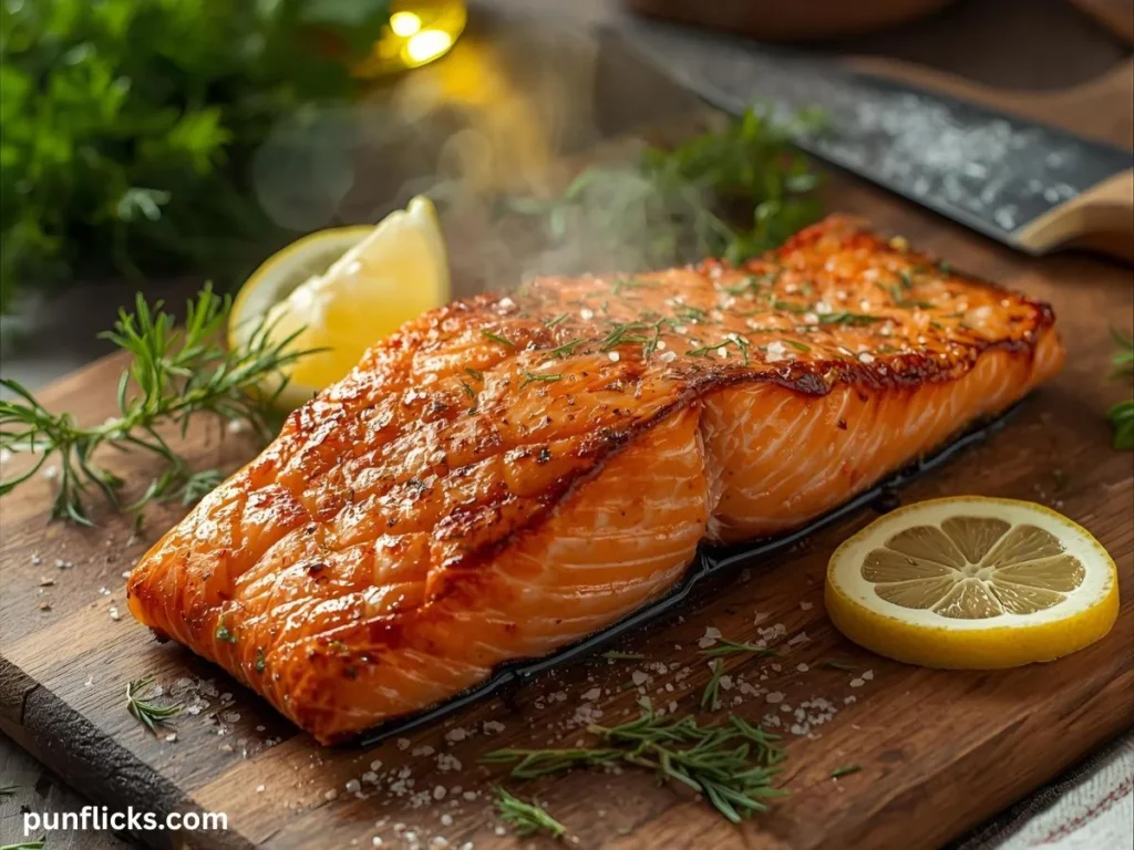 Salmon Food and Cooking Puns for Foodies